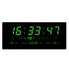 Reloj de Pared Electrónico Digital con Pantalla LED Grande en Inglés, Calendario Perpetuo, Pantalla de Temperatura y Pantalla Digital para Centros Comerciales