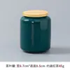 Contenedor de té portátil, Contenedor de cerámica, Contenedor pequeño para almacenar té, Contenedor sellado para el hogar, Caja de empaque de té, Caja vacía, Contenedor de aromaterapia
