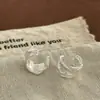 Pendientes de Metal con Textura Irregular de Lava, Plegados, Forma de C, Diseño de Nicho, Únicos, Sensación de Alta Gama, Deslumbrantes, Lujo Ligero, Versátiles