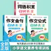 Coleção de Frases e Palavras Douradas para Redações, Coleção Abrangente de Fórmulas para Redações, Treinamento Especializado para Habilidades de Língua Chinesa no Ensino Fundamental, Livros Autênticos