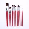 Pincel para pintura facial, pincel, pincel, 17 piezas, traje de agua, tiza, pincel para pintura al óleo, pincel acrílico, pincel para pintura al óleo, pincel de acuarela, fábrica de bolígrafos
