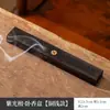 Soporte de incienso creativo de aleación con forma de hoja de Bodhi estilo antiguo Quemador de incienso con forma de hoja estilo japonés Adorno de incienso para uso doméstico