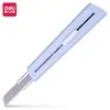 Cuchillo Utilitario Deli Color Macarrón 2038 Tamaño Pequeño Cortador de Papel, Disponible en Dos Colores, Cuchillo para Abrir Paquetes, Dropshipping Disponible