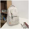 2026 Nueva Mochila Escolar Ligera de Gran Capacidad, Color Puro, Sencilla, Estilo Universitario, de Aspecto Elegante, Duradera para Viajes