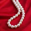 Colar de Pérolas de Designer Único para Mulheres, Luxo Leve, Corrente de Clavícula Elegante e Sofisticada, Nova Corrente de Pescoço Popular de 2026
