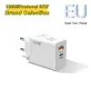 Carregador de celular super rápido, carregamento rápido, carregamento flash, carregador europeu, americano, britânico para Apple 15 Huawei Xiaomi, cabeça de carregamento