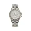 Relógio Feminino Casual Estilo Europeu e Americano Gypsophila Relógio da Moda Feminino Tendência Pulseira de Aço Totalmente Cravejada de Diamantes Mostrador Grande Relógio Feminino Venda por Atacado
