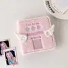 Álbum de Almacenamiento de Hojas Sueltas Ins Original Pequeño Ángel A7 Lindo Álbum de Fotos Polaroid de Peluche Álbum de Tarjetas Pequeñas de Ídolo Estelar