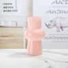 Jarrón nórdico simple de cristal con forma de linterna medieval Fenton, arreglo floral hidropónico creativo de alto nivel, decoración para sala de estar