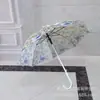 Guarda-chuva de Cabo Longo para Homem de Negócios Guarda-chuva de Golfe Grande Reto Duplo Automático Guarda-chuva Quadrado Impresso com Logo Presente