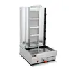 Parrilla Eléctrica de Barbacoa de Oriente Medio de Cuatro Cabezales Gb-950 Máquina de Kebab Turca Parrilla para Sándwiches de Carne Parrilla Giratoria para Barbacoa