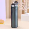 Taza Aislada Tipo Cierre para Adultos, Mujeres Embarazadas, Acero Inoxidable, Hombres y Mujeres, Taza de Agua Portátil Deportiva, Taza de Gran Capacidad, Taza de Agua con Popote