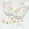 Nuevo Estilo Mismo Estilo Xiaohongshu Flor Lazo Decoración de Zapato DIY Desmontable Hebilla Decoración de Zapato Crocs