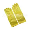 Accesorios para Mujer de los Años 1920 Spandex Satén Flocado Guantes de Charol Accesorios de Disfraz para Fiesta de Baile Transfronteriza en Stock