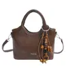 2026 Novo Estilo Fashionável e Simples Bolsa de Mão Personalizada Grande Capacidade Bolsa Transversal Casual Bolsa de Ombro Único Estilo Balde