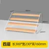 Caixa Display para Caixa Surpresa de Bonecas Bubble Mart, Suporte Exibidor de Figuras Trapezoidal, Rack de Armazenamento de Caixas Surpresa em Acrílico