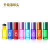 Venta al por mayor, botella de 5 ml con esfera esmerilada de color doterui, botella de vidrio con impresión de cuentas, botella vacía para aceite esencial, botella de perfume.