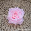 Flor artificial rosa cabeça de flor especial outono cor ondulação rosa flor de casamento decoração de parede fundo flor falsa