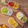 Caja portátil para conservar frutas frescas, ideal para estudiantes, oficinistas, loncheras, loncheras, refrigeradores, cajas de almacenamiento.