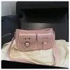 Chegada Nova Outono 2026 Personalizado Fresco Simples Moda para o Trabalho Casual Estilo de Rua Grande Capacidade Ombro Único Sob o Braço Pequena Bolsa Quadrada