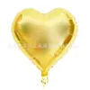 Balões de Folha de Alumínio em Formato de Coração de 18 polegadas para Quarto de Casamento, Festa de Aniversário, Balões de Coração Rosa Dourado, Atacado do Fabricante