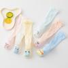 Calcetines largos de tubo para bebé verano hasta la rodilla antimosquitos transpirables pies 0-3 años bebé calcetines de malla piel suave