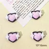 Mini Serie Pequeña Negra Accesorios de Resina DIY Pegamento Cremoso Funda de Teléfono Accesorios para el Cabello Pasador Pendientes Accesorios para Pulsera