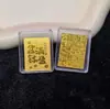 Pegatinas para Teléfono Atrae-Fortuna de Oro Puro 999, Pegatinas Doradas de Moda, Regalos de Promoción para Transmisiones en Vivo de Tiendas de Oro, Entrega Directa de Fábrica