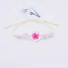 Venta Directa de Fábrica de Pulseras de Flores Reales de Flor de Cerezo y Flor de Narciso, Cuentas de Cerámica de Jingdezhen, Joyería Tejida a Mano, Artículos Populares en Atracciones Turísticas