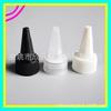Tapa Negra Puntiaguda 24mm Tapa para Loción Tapa para Agua Ionizada Tapa para Botella de Boca Puntiaguda Tapa de Plástico con Punta Torcida 24/410