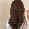 Primavera y Verano Princesa Diamantes de Imitación Lazo Pinza Pequeña de Agarre Exquisita de Alta Gama Pinza para Cabello Rota Horquilla Femenina Pinza Tiburón Pinza de Princesa