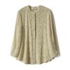 Comercio Exterior Color Valor Calidad Dan Estilo Inmortal Florales de Mano Cinta Seda de Morera Imitación Camisa/Vestido