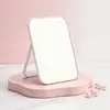 Espejo de Maquillaje Color Dopamina Estilo Ins, Espejo de Escritorio Portátil Plegable para Dormitorio, Hogar y Oficina