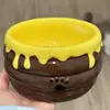 Cuenco de Cerámica para Gato, Cuenco para Comida de Perro, Cuenco Antideslizante con Borde Inclinado, Previene el Acné Felino, Antiderrames, Lindo Cuenco para Gato, Protege la Columna Cervical, Uso en Mesa