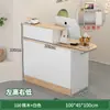 Balcão de Bar Caixa Pequeno Simples Loja Famosa na Internet Loja de Roupas Supermercado Loja de Chá com Leite Salão de Beleza Recepção Front Desk da Empresa