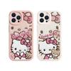 Adecuado para funda de teléfono Apple 17Pro iPhone15/14Promax Hello Kitty 11 Hellokitty Anticaída