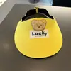 Sombreros para Niños, Sombrero de Sol para Bebé Niña, Sombrero para el Sol para Exteriores, Sombrero de Copa Abierto, Sombrero de Sol Anti-UV para Niños y Niñas, Verano