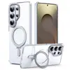 Adecuado para funda de teléfono móvil S26Ultra, Protección anticaídas dos en uno, Soporte magnético oculto, Funda para teléfono móvil Samsung S26