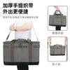 Bolsa de hielo para picnic al aire libre, ideal para mantener la frescura, con aislamiento diagonal, ideal para almuerzos, de gran capacidad.