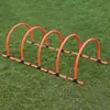 Equipo de Entrenamiento de Fútbol Arco de Fútbol Control de Balón Dribling Obstáculo Valla Marco de Valla Pequeña Arco Desmontable de Fútbol