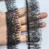 Ribete de encaje de pestañas de un solo lado, fabricante 2017, 100% nailon, no elástico, 5 CM, utilizado como adorno decorativo para ropa y dobladillos de faldas