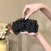 Pinza para el Cabello con Lazo Grande de Lunares Estilo Coreano Modelo Nuevo 2026 Pinza Versátil de Gama Alta para Moños en la Parte Trasera del Cabello Peinado Elegante Semirecogido