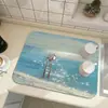 Nueva alfombrilla de secado para cocina hecha de tierra de diatomeas, absorbente y de secado rápido, adecuada para tazas, mesa de té, cafetera y como alfombrilla protectora aislante para escritorio, disponible para venta al por mayor