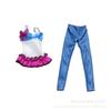Muñeca de 30 cm y 11 pulgadas pantalones de moda otoño e invierno cambio 6 puntos muñeca niña juguete Amazon transfronterizo
