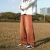 Jeans Rectos Lavados Estilo Retro Americano Transfronterizos para Hombre Otoño Nuevo Sueltos de Marca de Moda Vibe High Street Pantalones Largos hasta el Piso