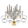Bimetal 304 aço inoxidável Thermowell Sensor Precision Parts Thermowell Processamento