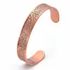 Pulsera Magnética Retro Best-Seller Transfronteriza Árbol de la Vida Cobre Rojo Antiguo Energía de Iones Negativos Pulsera de Cobre Rojo para Hombres