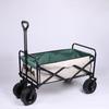 Carrito de Camping al Aire Libre de 8 pulgadas para Montar Puestos, Carrito de Campamento Plegable de Tela Oxford, Carrito Grande de Alta Resistencia