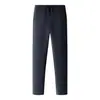Pantalones Casuales para Hombre Cross2026 Con Terciopelo Protección contra el Frío Cálidos Pierna Recta Pantalones de Algodón Otoño Invierno Nuevos Pantalones Largos para Jóvenes Hombres