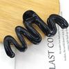 Jelly Color Wave Grab Clip Mulheres Parte de Trás da Cabeça Volume de Cabelo Multi-Clip Grande Shark Clip ins Elegante Hairpin Headwear
